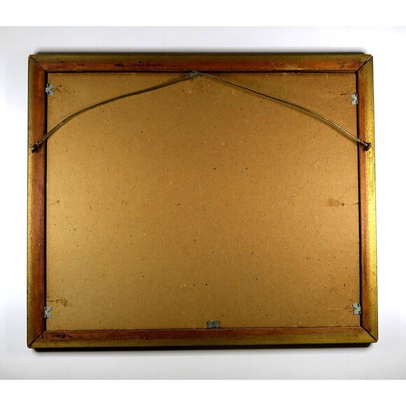 Can't You Talk Framed Litho Art Print Wilson Chemical Co 1920s Home Decor - Picture 5 of 5